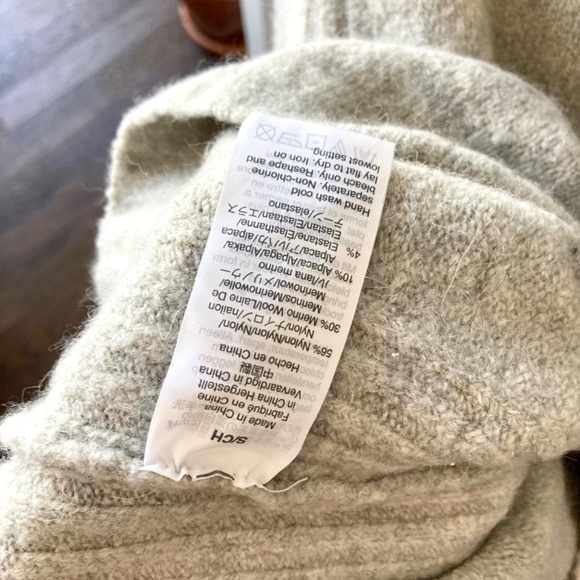 J Crew Mockneck Sweater in Supersoft Yarn in 'Heather Dusk' (light warm grey) - Picture 7 of 10